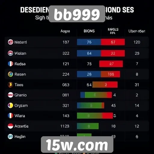 Desempenho de jogos populares no bb999